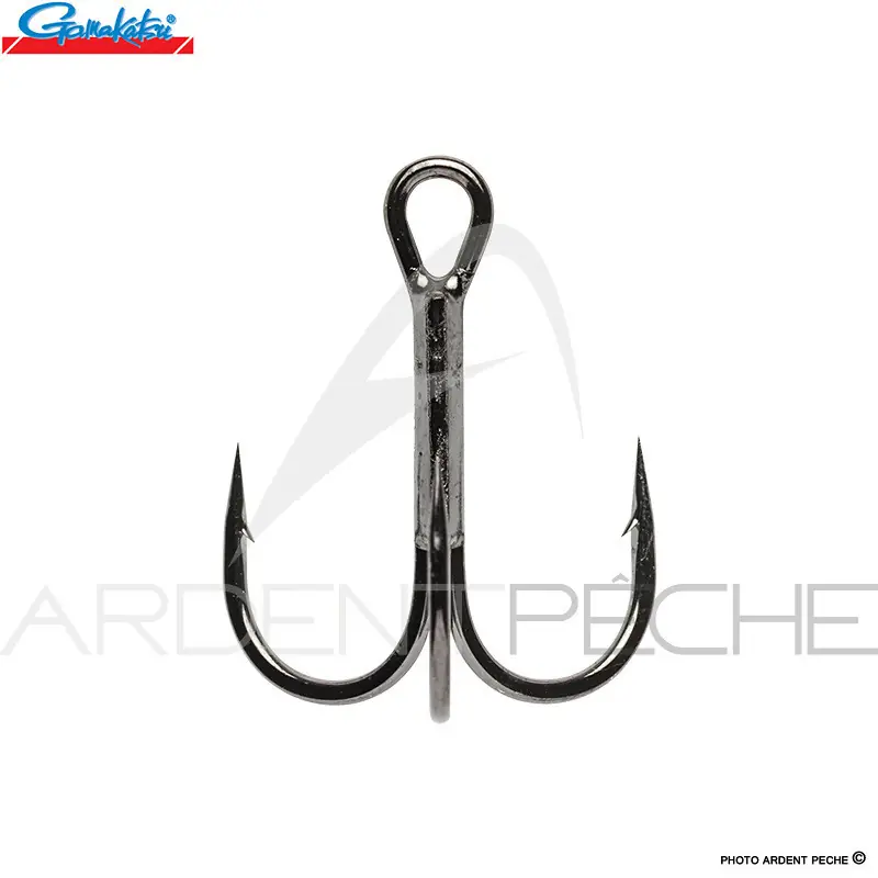Hameçon triple GAMAKATSU Treble 13 NS Noir Super Prix