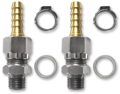 Achat Immédiat Jeu de raccords droits – tuyau souple – pompe – 1/8 BSPP – Ø6mm Lecomble et Schmidt