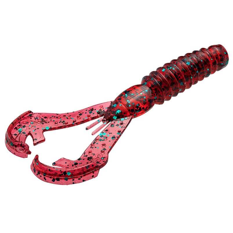 Bon Plan Leurre souple Crabe Strike King Ned Craw Red Bug 70 mm