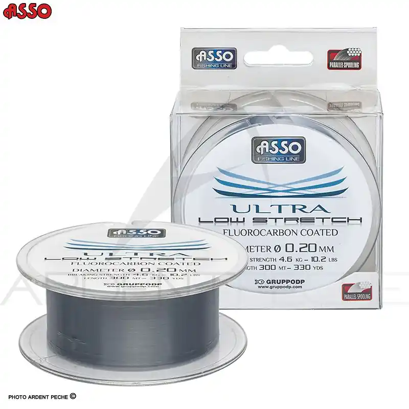 Nouvel Arrivage Fils nylon ASSO Ultra low stretch 300m