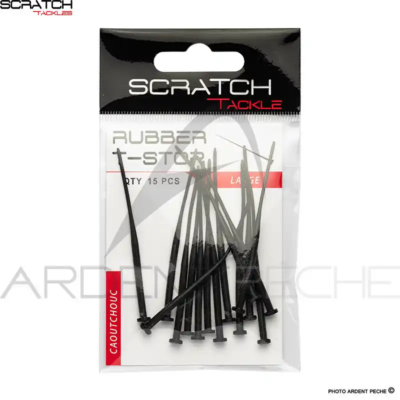 SCRATCH TACKLE Rubber T-Stop Commande En Gros