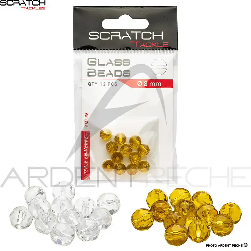 Prix Cassé Perles en verre SCRATCH TACKLE Glass bead