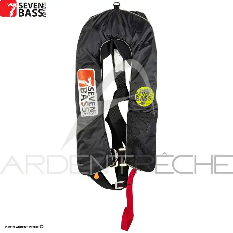Gilet de sauvetage SEVEN BASS Legacy 150N Full black Acheter En Ligne