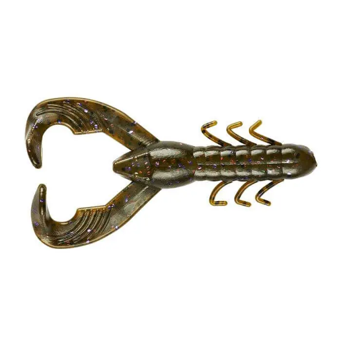 Leurre souple Crabe Yum 90 mm Vert Citrouille Pourpre Remise