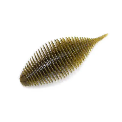 Leurre souple Geecrack Soufflet Gill 95 mm Citrouille verte Satisfait Ou Remboursé