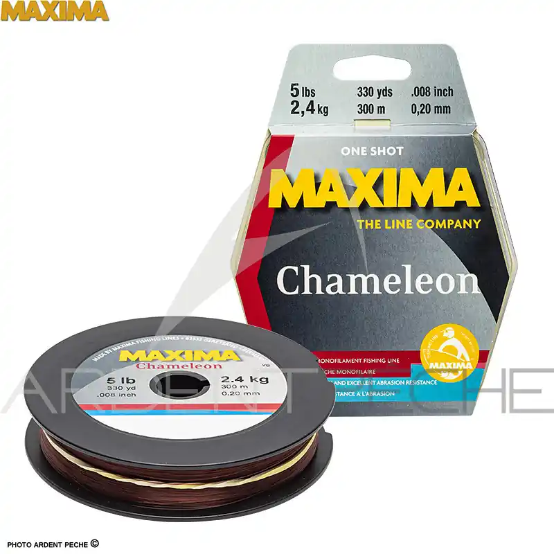 Offre Limitée Fils nylon MAXIMA Chameleon one shot 300m
