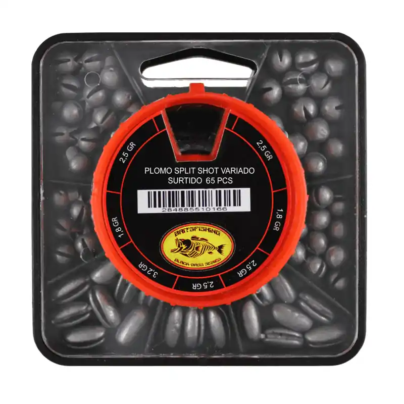 Prix Réduit Emballage Plomb Variété Split Shot Baitsfishing