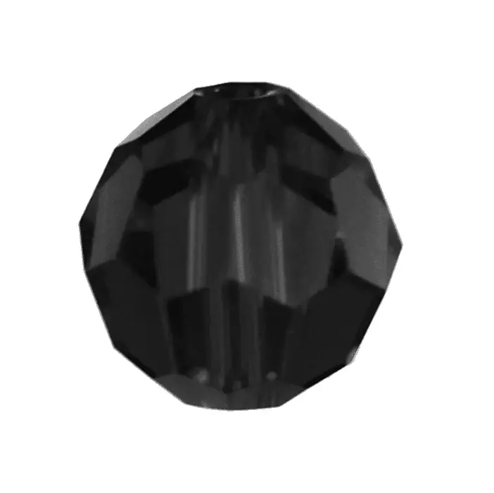 Perle de verre Baitsfishing Hexa 8 mm Noir Nouvelle Collection