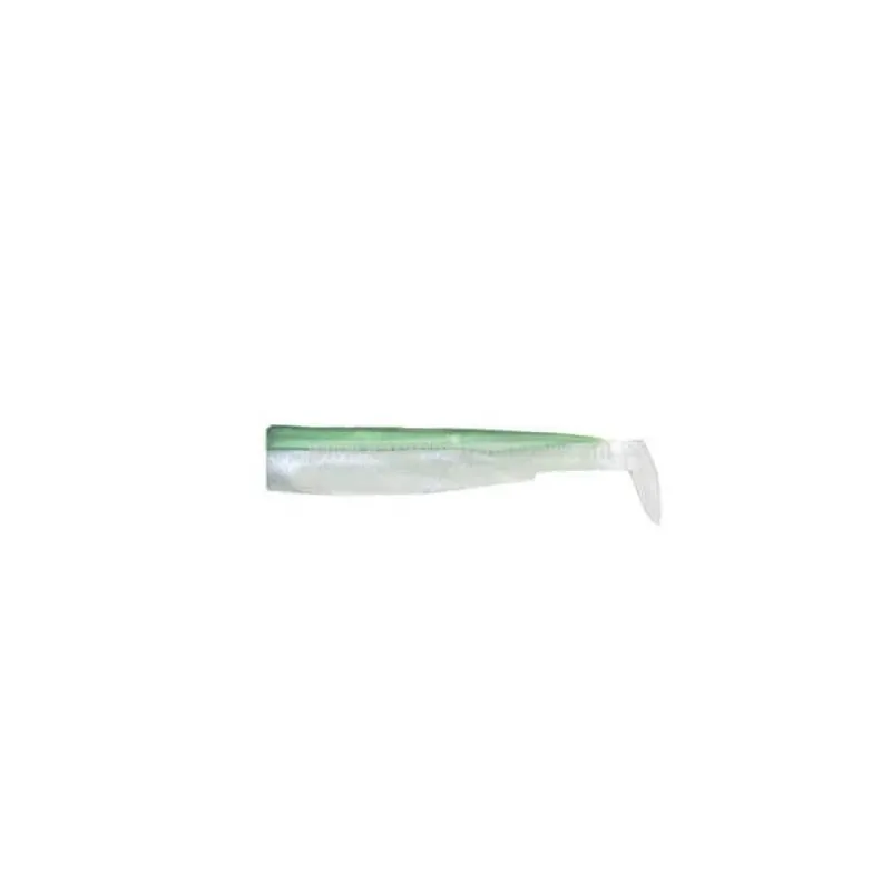 Emballage Leurres souple Black Minnow Nº3 120 Paillettes vertes Authentique