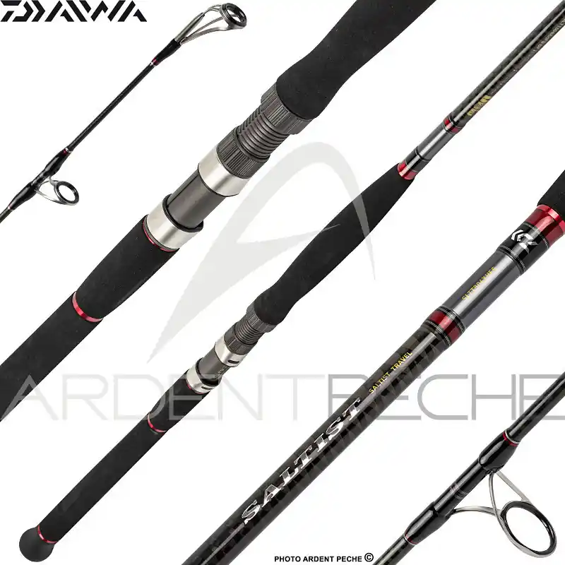 Canne spinning DAIWA Saltist travel 19 Satisfait Ou Remboursé