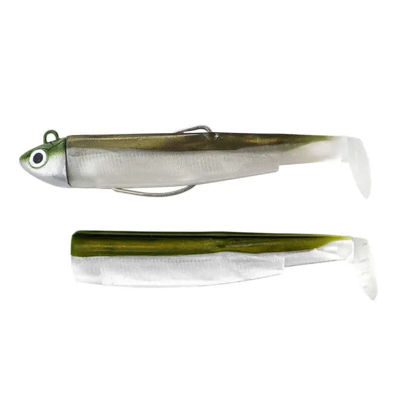 Solde Combo Black Minnow Nº3 120 Recherche 18 g Kaki