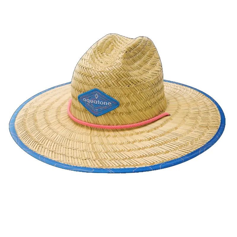 Chapeau de plage en paille tissé Panama Aquatone adulte Achetez Aujourd'hui