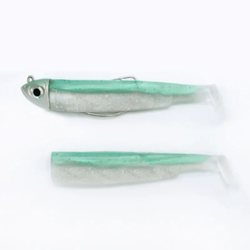 Prix Promo Combo Black Minnow Nº3 120 Shore 12 g Paillettes vertes