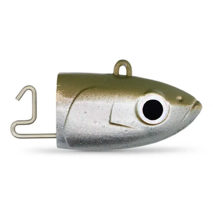 Meilleur Choix Tête d‘aplomb Black Minnow Nº4 140 Deep - 60 g Khaki