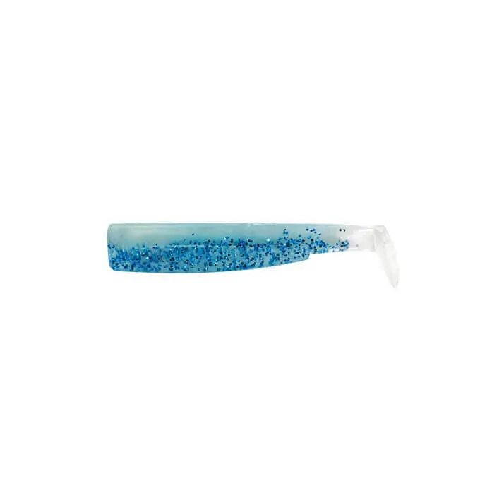 Emballage Leurres souple Black Minnow Nº5 160 Bleu brillant Expédition Rapide