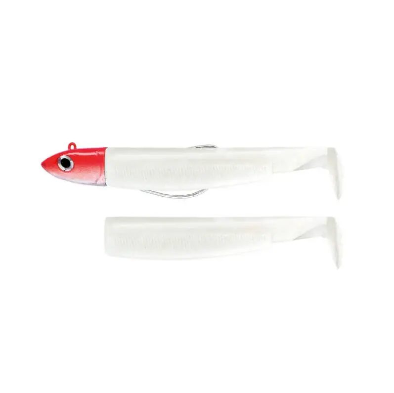 Réduction Combo Black Minnow Nº1 70 Off Shore 6 g White Red Head