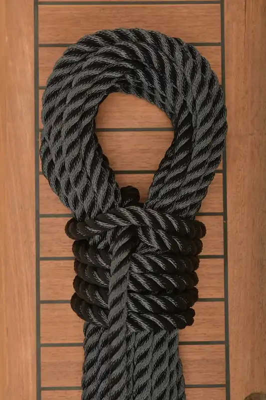 Acheter En Ligne Cordage Meyer Sanboeuf BlackGear Polyester MS-215 Noir 14 mm