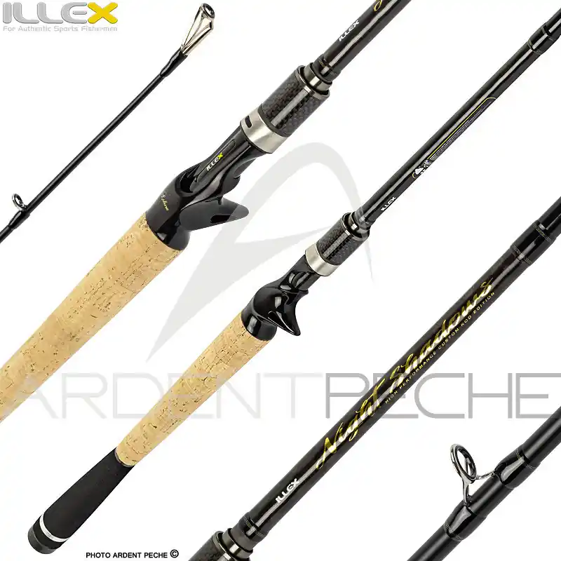 Offre Limitée Canne casting ILLEX Night shadows B 220 H Swimbait driver