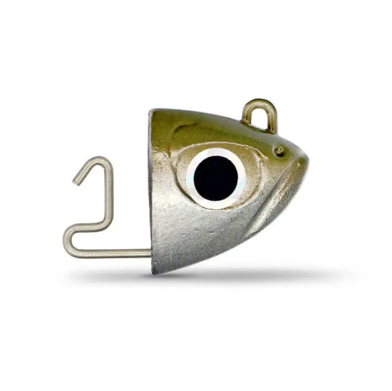Commande En Gros Tête d‘aplomb Black Minnow Nº2 90 Shore – 5 g Kaki