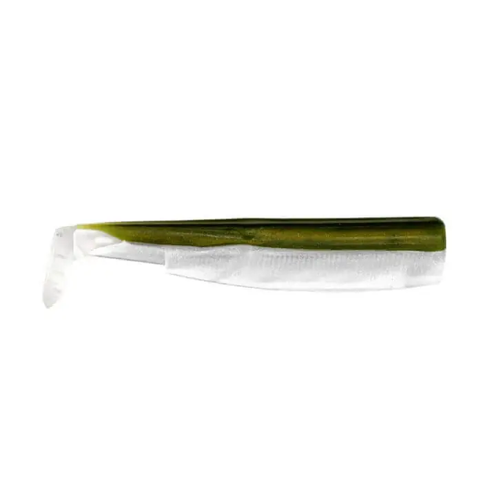 Emballage Leurres souple Black Minnow Nº2 90 Kaki Nouvelle Collection