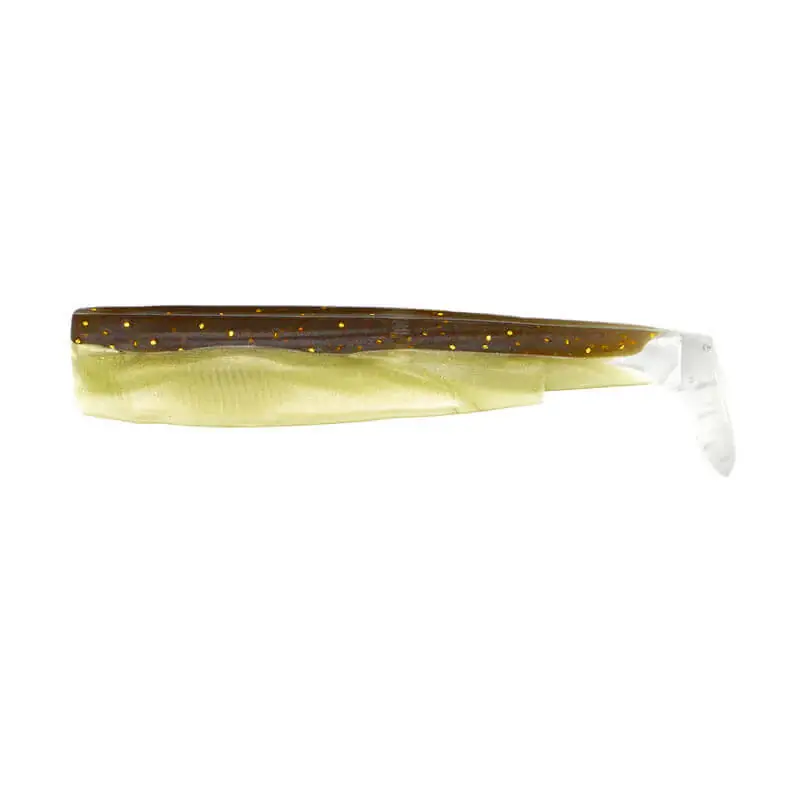 Authentique Emballage Leurres souple Black Minnow Nº2 90 Sparkling Brown
