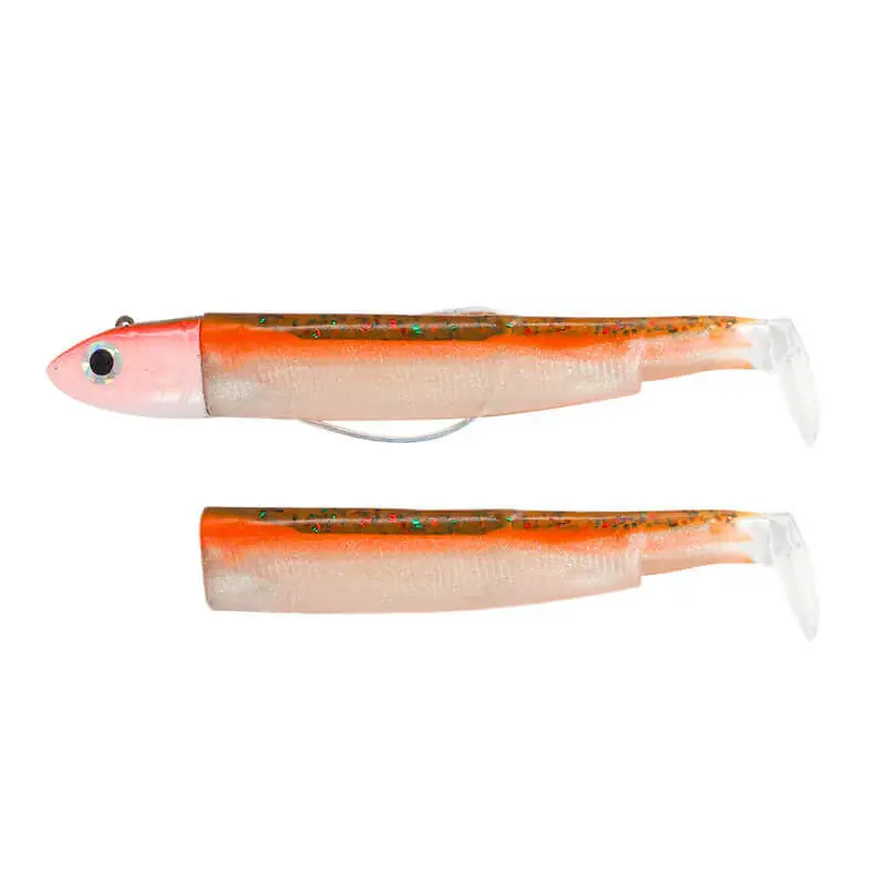 Combo Black Minnow Nº2 90 Off Shore 10 g Candy Green Expédition Rapide