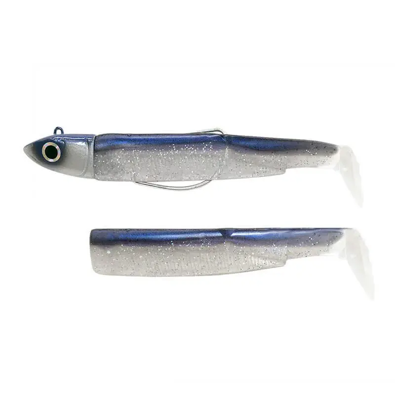 Expédition Rapide Combo Black Minnow Nº2 90 Off Shore 10 g Bleu électrique