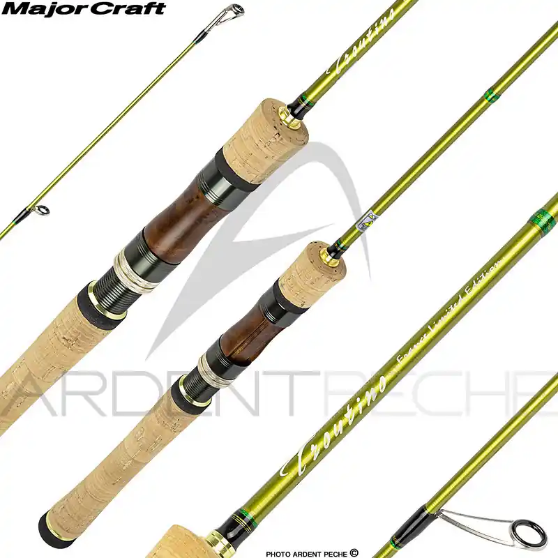 Canne MAJOR CRAFT Troutino FLE Retour Gratuit