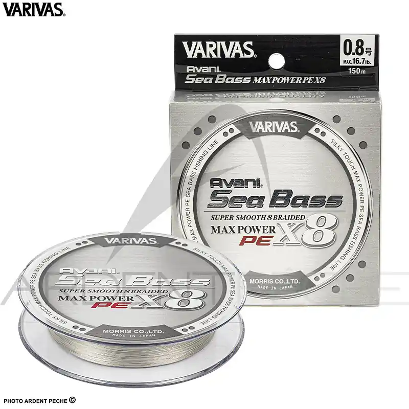 Vente Flash Tresse VARIVAS Avani seabass max 150m