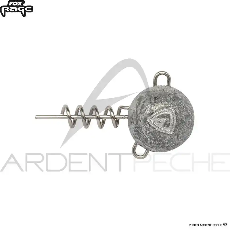 Tête plombée FOX RAGE Corkscrew round jig head pack Meilleur Prix