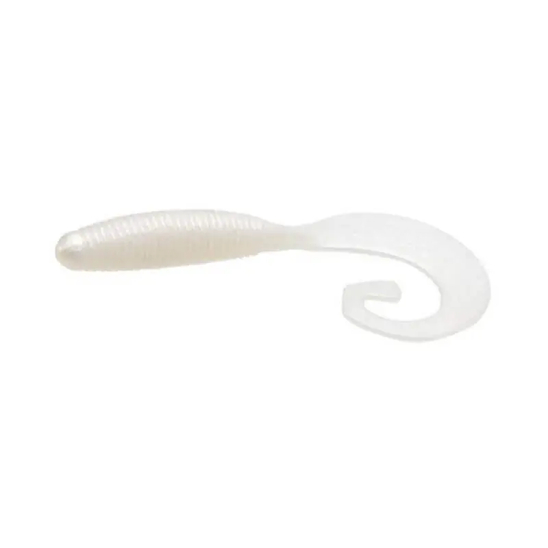 Authentique Leurre souple Zoom Queue d‘onglet Grub 100 mm Perle