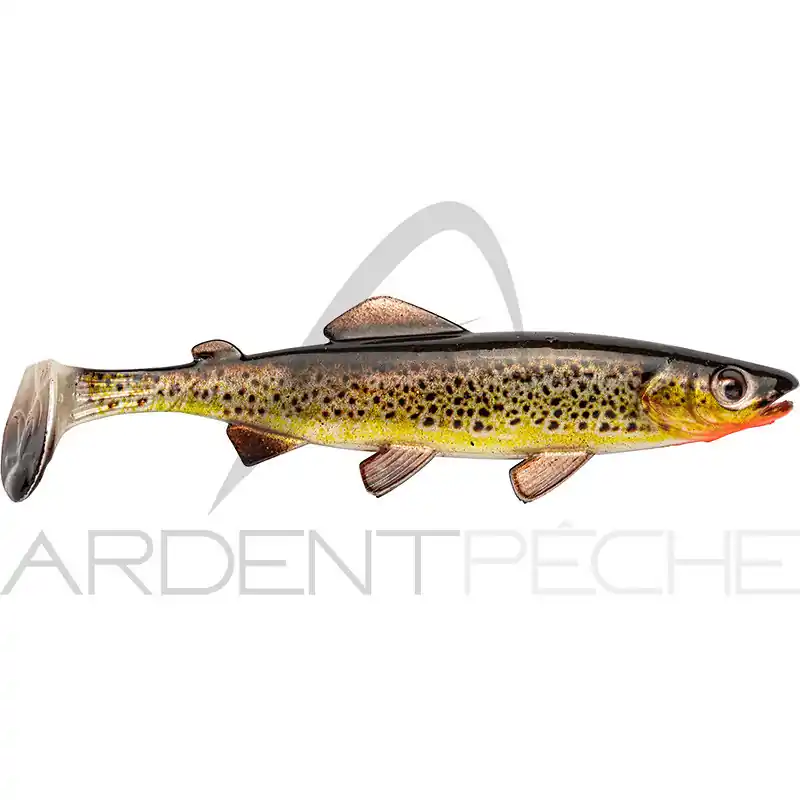 Leurre souple BALZER Shirasu clone shad brown trout x1 Promotion