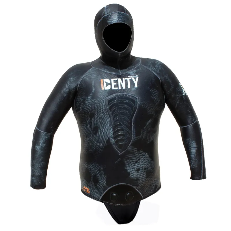 Veste de combinaison Denty Spearfishing Anaconda gris 5 mm - Taille XL Prix Bas