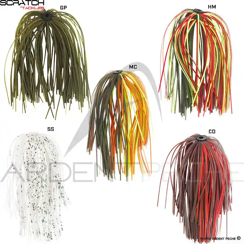 Haute Qualité SCRATCH TACKLE Jupe silicone umbrella
