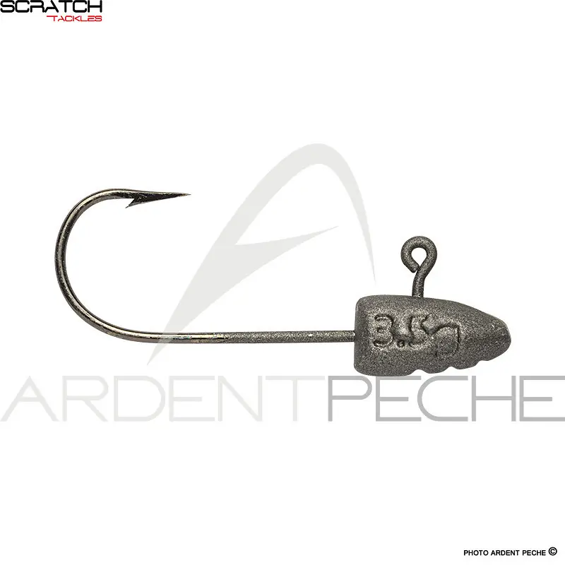 Tête plombée SCRATCH TACKLE Oval classic jig head Dernière Chance