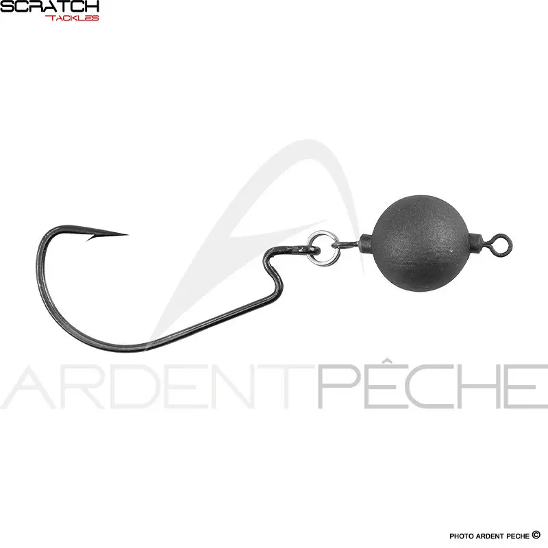 Offre Limitée Tête plombée SCRATCH TACKLE Texas free jig head