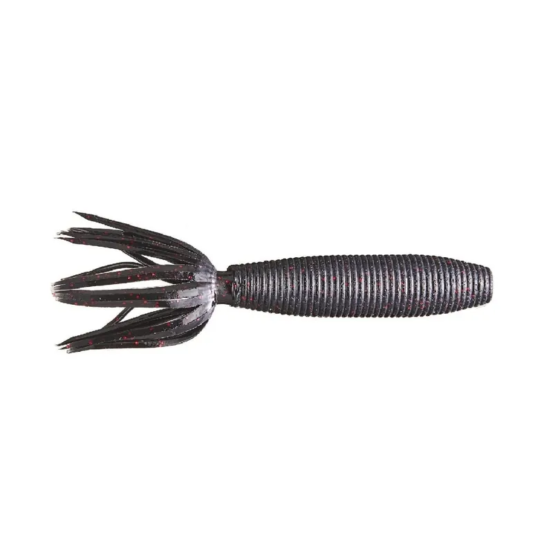 Prix Bas Leurre souple Yamamoto Fat Ika 4‘‘ 100 mm Black Red Flake
