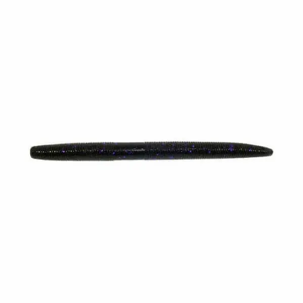 Meilleur Choix Leurre souple Yamamoto Yamasenko 5‘‘ 125 mm Fumée Noir Violet