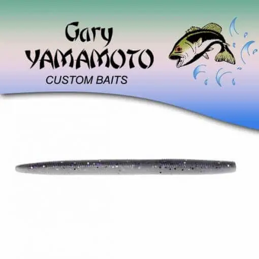 Leurre souple Yamamoto Yamasenko 4‘‘ - 100 mm Smoke Purple HF Offre Exclusive