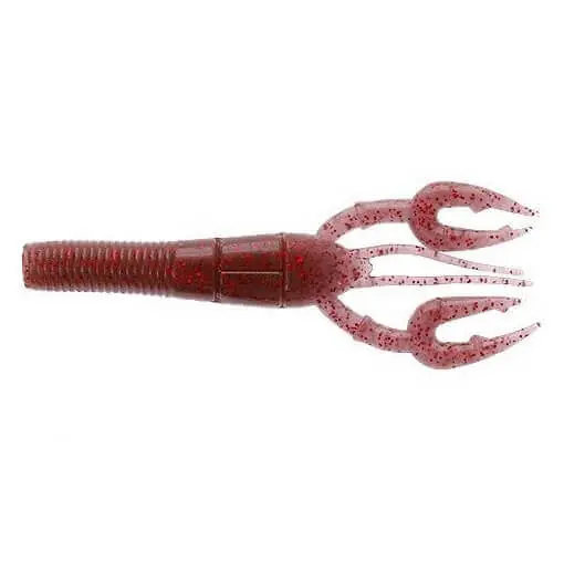 Leurre souple Yamamoto Fat Baby Craw 3.75‘‘ - 95 mm Vert Citrouille Rouge Promotion