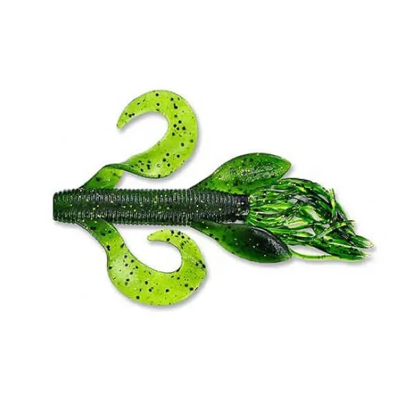 Leurre souple Yamamoto Kreature 4‘‘ - 100 mm Watermelon Gold Noir Certifié