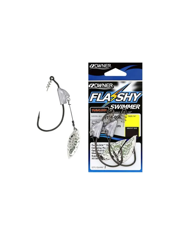 Hameçons Owner 5164 Nageuse flashy Nouvelle Collection