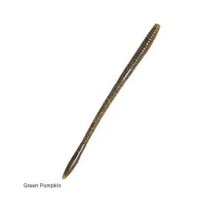 Produit De Marque Leurre souple Z-Man Finesse Worm 177 mm Green Pumpkin