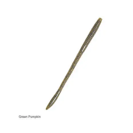 Jusqu'à Épuisement Des Stocks Leurre souple Z-Man Finesse Worm 101 mm Green Pumpkin