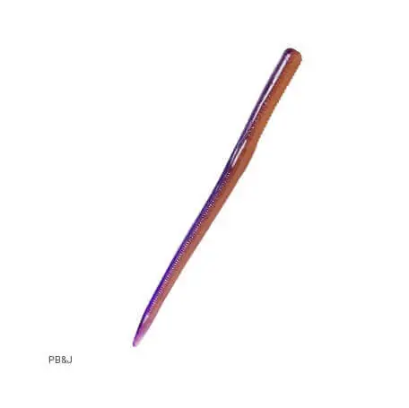 Leurre souple Z-Man Finesse Worm 101 mm PB&J Certifié