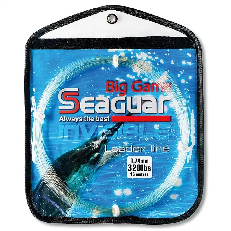 Nylon Fluorocarbone Seaguar Shock Leader Big Game Prix Choc