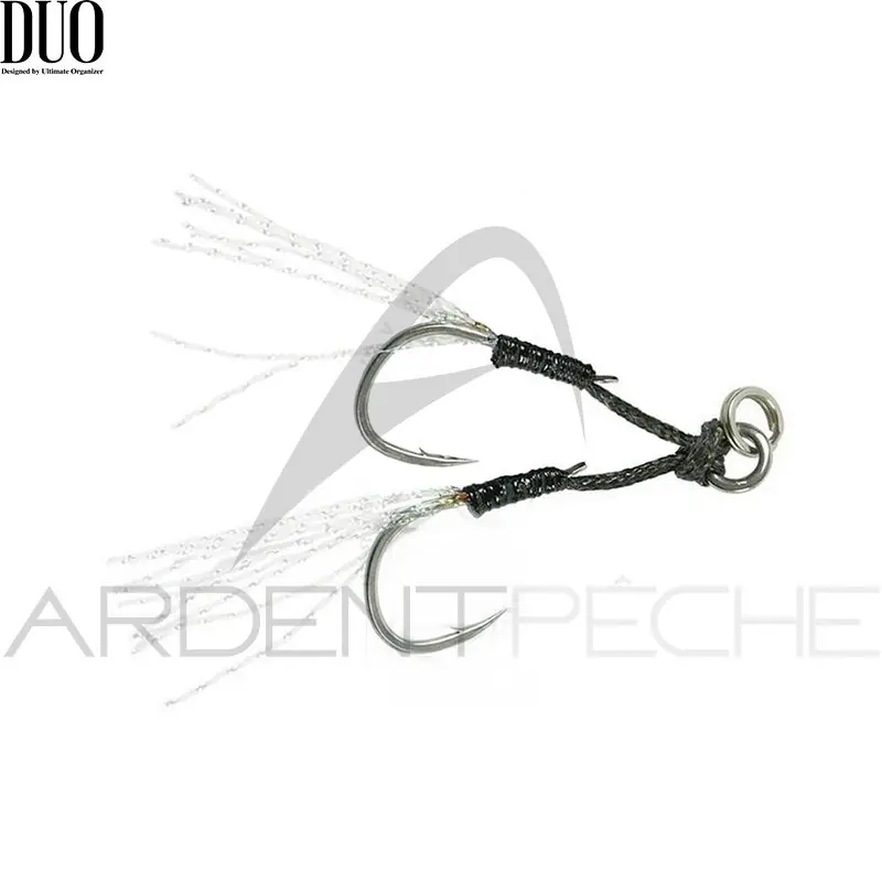 Hameçon assist DUO Drag metal double Nouvelle Collection