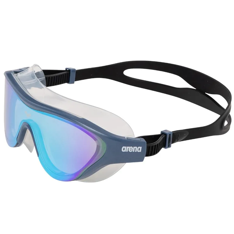 Masque de natation Arena The One mirror - Blue grey blue black Seulement Aujourd'hui
