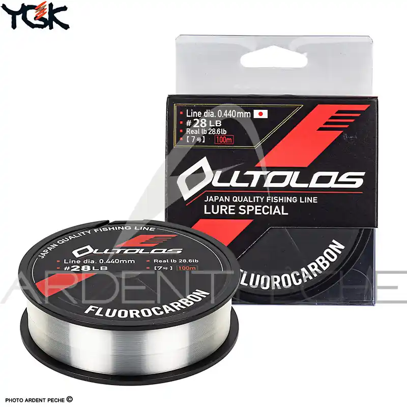 Fils fluorocarbone YGK Olltolos 100m Expédition Rapide
