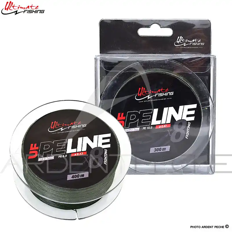 Offre Exclusive Tresse ULTIMATE FISHING PE Line X8 fighting